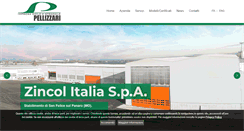 Desktop Screenshot of pellizzari-srl.it